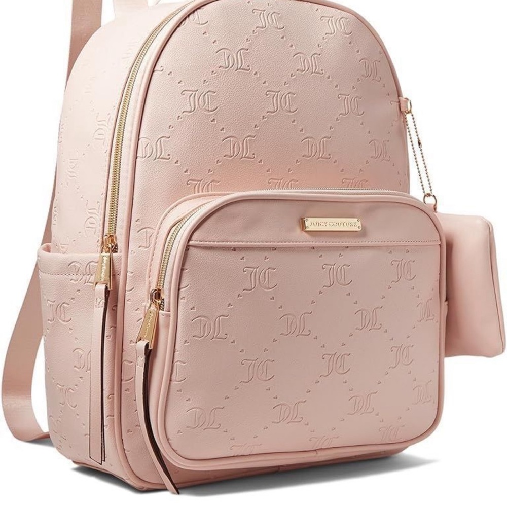 NWT Juicy Couture Pink Backpack. 100% Authentic.